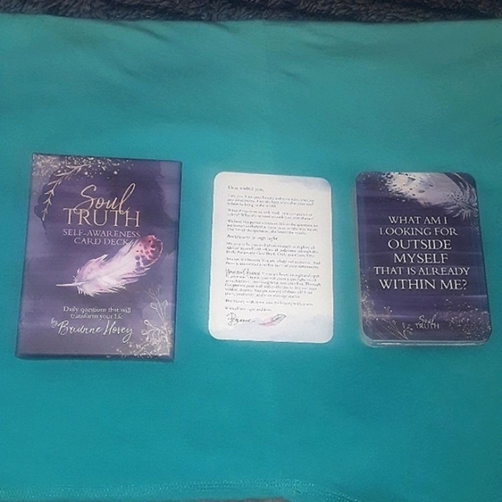 ❗️SOLD❗️🌟Soul Truth, Self-Awareness Card Deck🌟